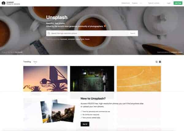 Free quality images for your website and social media - unsplash.com