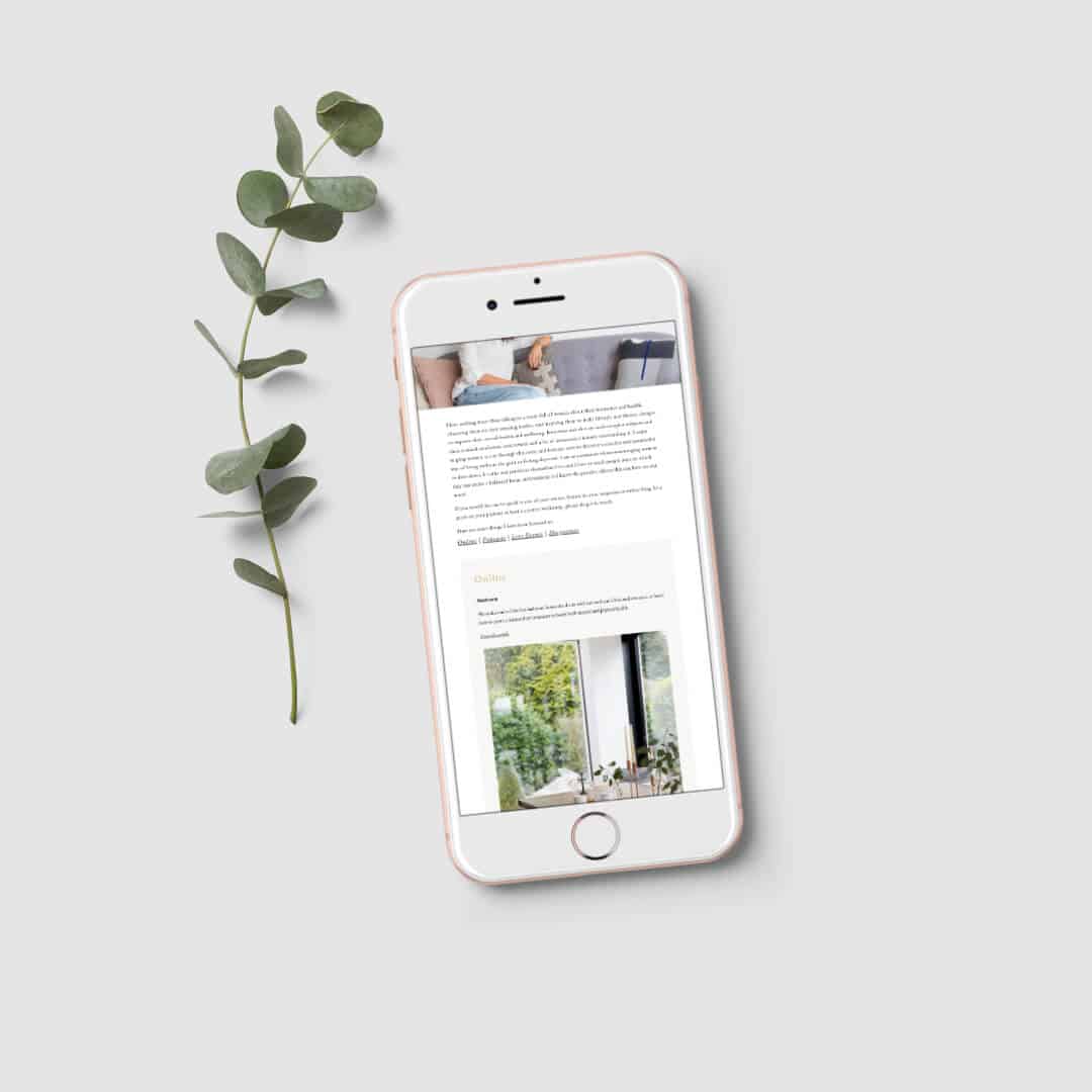 Media Page - Website Redesign with Woocommerce for Nikki Hill Apothecary by sm web designs