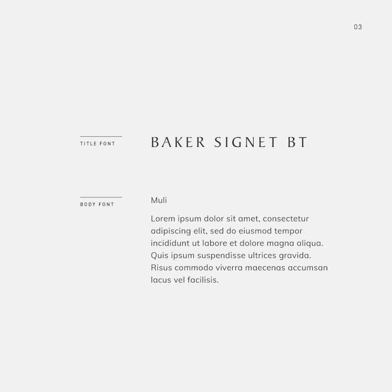 Serif ans sans-serif fonts